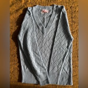 Vintage V-neck Knit Sweater